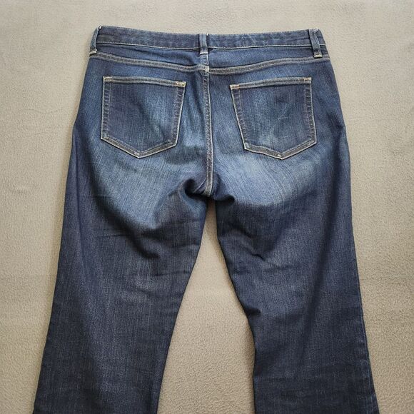 Gap 1969 Women 31L Dark Wash Mid Rise New Perfect Boot Jeans - Picture 4 of 14